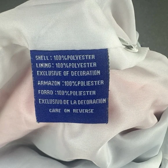 MLB Genuine Merchandise Chicago Cubs Windbreaker Jacket 1/4 Zip Mens Large Blue - Picture 6 of 6